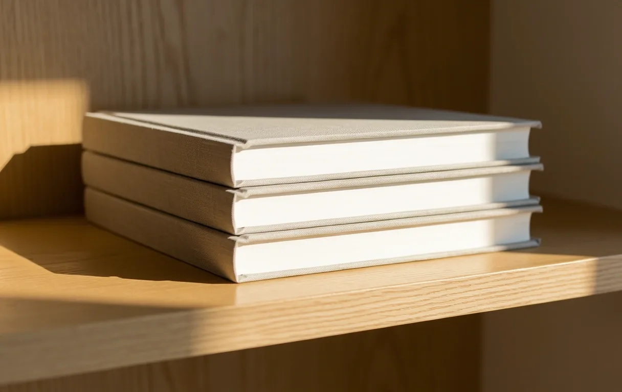 Personal journals representing private habit tracking