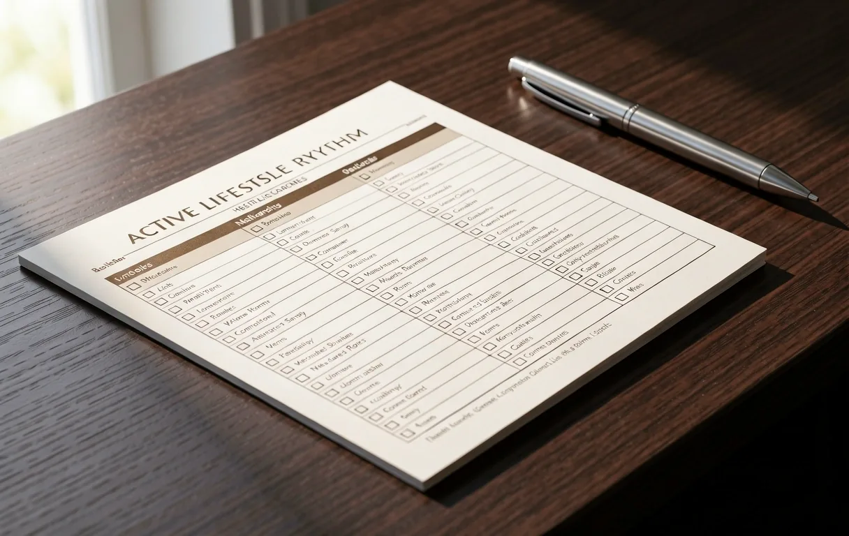 Professional habit tracking documentation